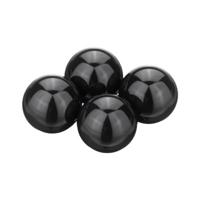 QUARKZMAN 4-Pack 11.509 mm (29/64 in) Si3N4 Silicon Nitride Ceramic Balls, G10 Grade, Black