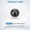 QUARKZMAN 4-Pack 11.509 mm (29/64 in) Si3N4 Silicon Nitride Ceramic Balls, G10 Grade, Black view 2