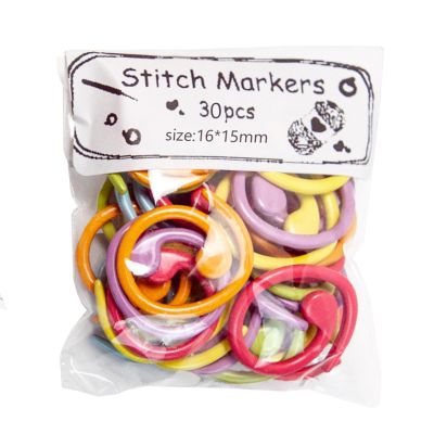 Knitting Markers | Crochet Locking Markers, Needle Clip DIY Craft Accessories