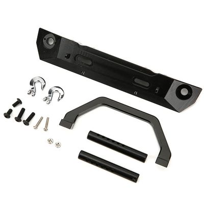 UMDHAIYI RGT 1/10 Truck Aluminum Front Bumper for RC Car Upgrade, Black R86025BL