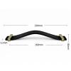 OAKJncjL Leather Cabinet and Drawer Handle, Black/Brown (32) view 2