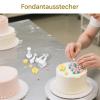 Professional Fondant Flower Cutter Set view 3