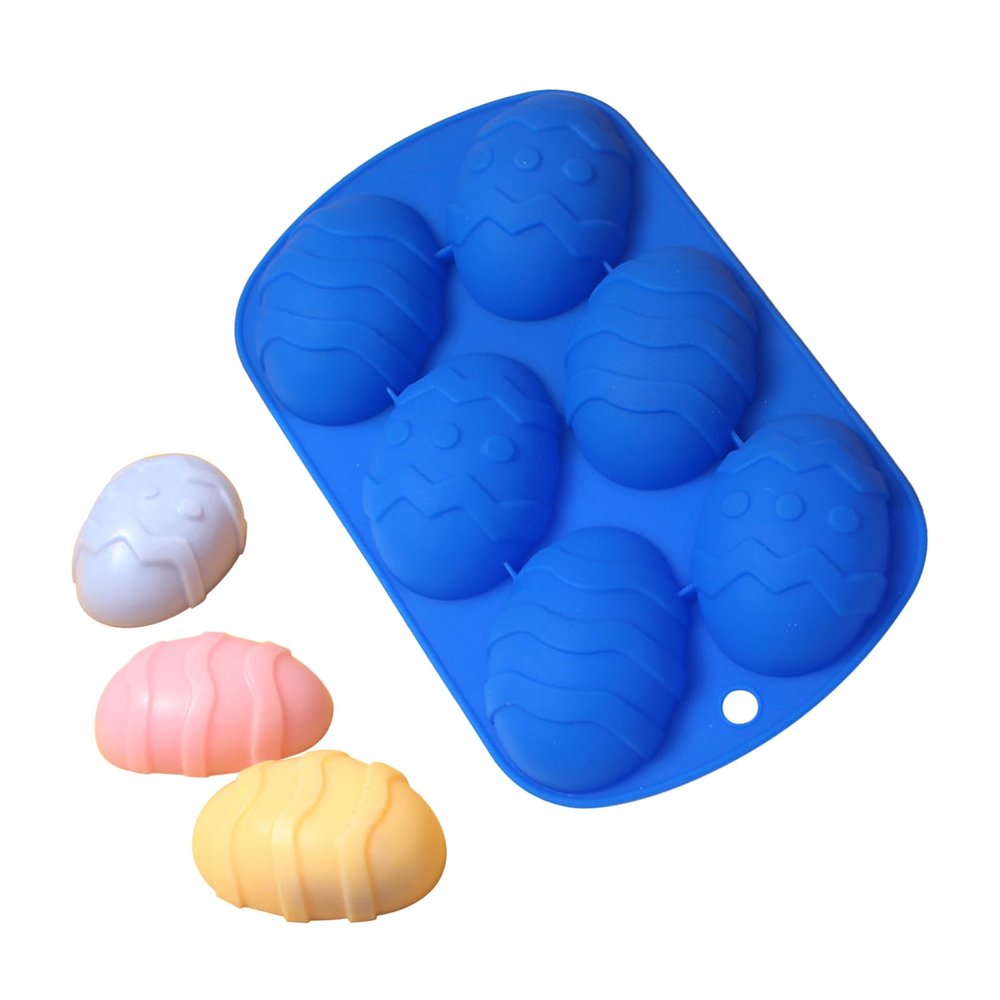 Easter Silicone Molds | Non-Stick 3D Mold with 6 Cavities
