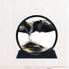 HAGJII 3D Flowing Sand Art Picture with High-Transparency Glass, Black, 7 in view 1