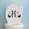Haowul Toilet Seat Wall Sticker view 4