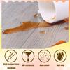 Transparent Chair Mat 125 x 185 cm, Non-Slip, for Hard Floors view 4
