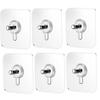 CAKEEYUM Nail-Free Wall Stickers, 6 Pack view 1