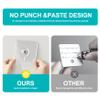 CAKEEYUM Nail-Free Wall Stickers, 6 Pack view 4