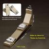 Heavy-Duty Aluminum Double Sliding Track System, Adjustable, 50–800 cm, Wall-Mounted, with Quiet Rollers, Ideal for Living Room and Hotel Room Dividers, Gray, 620 cm view 3