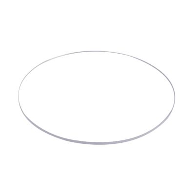 MTADSBKFP Preamplifier Vacuum Tube, Round Transparent Acrylic Sheets, 10–350 mm Diameter, 1–10 mm Thick (1.5 mm Thick, 150 mm Diameter)
