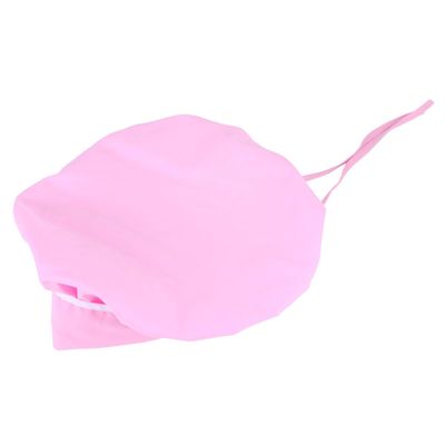 FOYTOKI Cotton Chef Hat, Adjustable Pink, for Catering and Restaurants