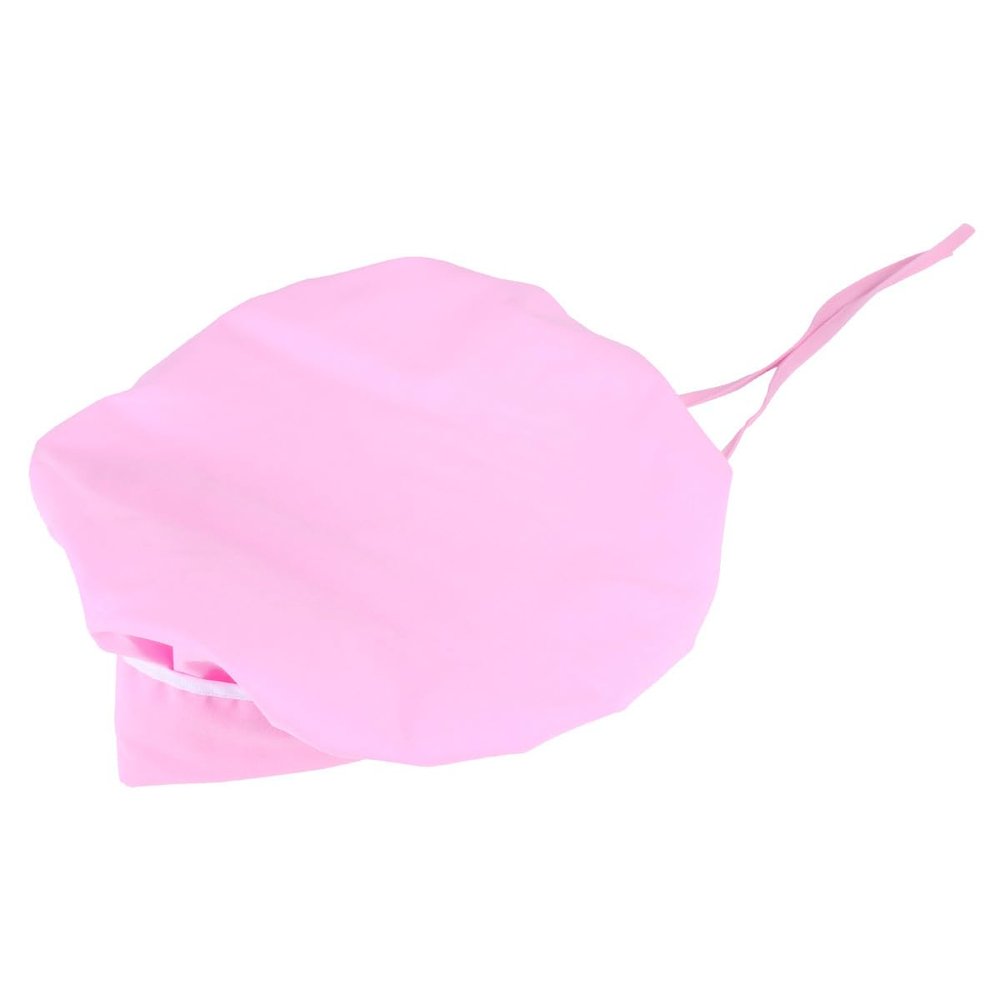 FOYTOKI Cotton Chef Hat, Adjustable Pink, for Catering and Restaurants