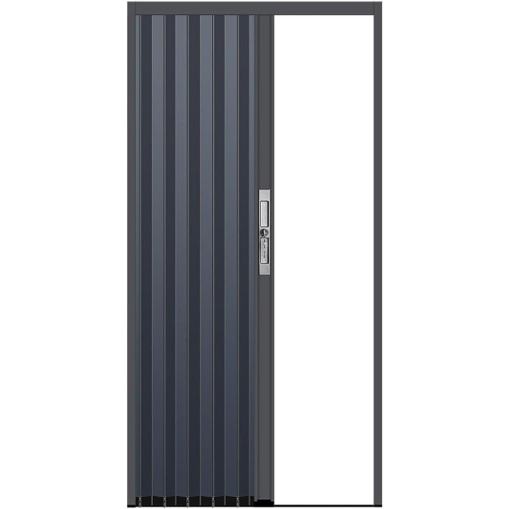 Accordion Folding Door with Lock and Keys