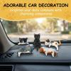 MOLZINY 5 Mini Cat Figures for Car Interior view 2