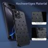 TUUTPU Case for iPhone 16 Pro, Matte Translucent Heart Pattern, Slim Hard Case, Black view 4