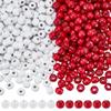 SUNNYCLUE 600 Pcs 10mm Christmas Wooden Beads view 1