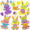 LIZANQU 6-Piece Easter Bunny Craft Set view 1