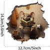 Mouse Hole Wall Art Sticker view 3