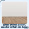 Transparent PVC Chair Mat 125 x 145 cm for Hard Floors view 2