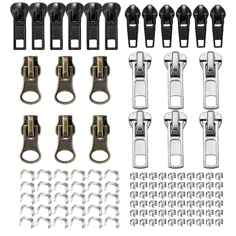 114-Piece Zipper Repair Kit