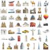 50 Transparent PET Stickers for Scrapbooking view 2