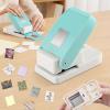 Square Paper Punch - Multifunctional Craft Punch for Scrapbooking, Cardstock, Envelopes and Labels view 1