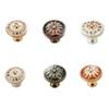 IMIKEYA Round Cabinet Knob 6041, Zinc Alloy, 3 Pieces view 1