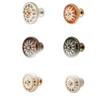 IMIKEYA Round Cabinet Knob 6041, Zinc Alloy, 3 Pieces view 4