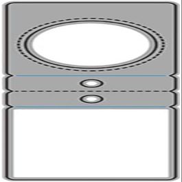 Label Die Cutting Template