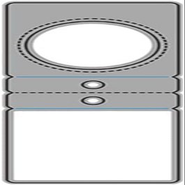 Label Die Cutting Template