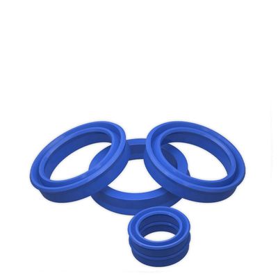 Radial Polyurethane Shaft Seal for Hydraulic Oil, 280 x 300 x 16 mm, Blue, 1 Piece