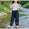 Unisex Children's Rain Pants, Waterproof and Windproof, Breathable, Unlined view 2