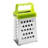 Shophubio Four-Sided Stainless Steel Grater - Green view 2