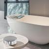 Plastic Bathtub Knob with Chrome Finish view 4