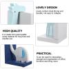 JEWEDECO Creative Cartoon Bookends with Cute Animal Designs for Shelf Organization and Décor view 3