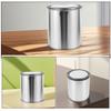 Levemolo 2-Pack Round Iron Paint Buckets with Lids, Empty Metal Containers for Asphalt Storage view 3