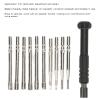 Akozon Carburetor Adjustment Screwdriver, Metal Maintenance and Repair Tool Set for Car Accessories view 2