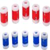 JENWUN 10-Piece Blue and Red Stitch Markers view 1