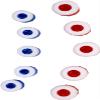JENWUN 10-Piece Blue and Red Stitch Markers view 4