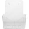 NAMOARLY Transparent Wall-Mounted Document Holder Made of Acrylic and ABS, Space-Saving and Practical for Organized Office Documents view 1