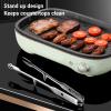 OPPWONG Stainless Steel Kitchen Tongs with Forked Tips view 2