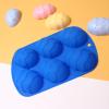 Silicone Egg Mold | 6-Cavity Non-Stick Chocolate Mold view 2