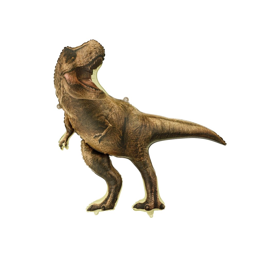 T-Rex Foil Balloon 36x38.6 in, Brown