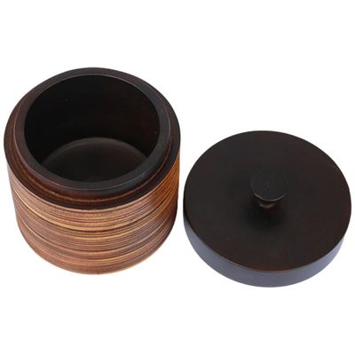 JEWEDECO Tea Canister with Lid, Airtight and Versatile