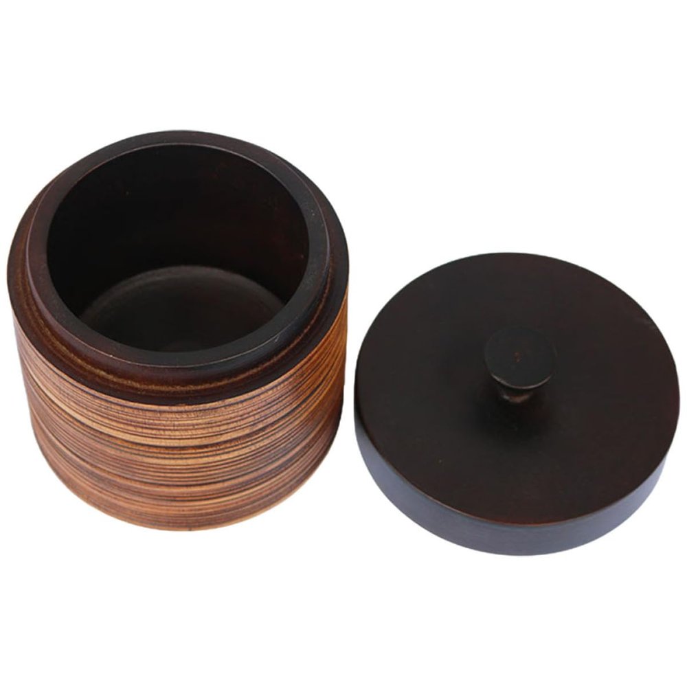 JEWEDECO Tea Canister with Lid, Airtight and Versatile