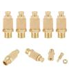 Fafeicy 5-Pack 1/8 BSP Brass Pneumatic Silencers for Cylinder Valves and Air Tools view 3