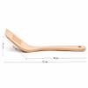 Wooden World - Slotted Wooden Spatula, 31 x 7 cm view 2