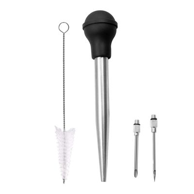 SOLUSTRE Turkey Basting Syringe with Cleaning Brush