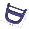 TEHAUX Ergonomic Blue Plastic Camping Wagon Handle, Sturdy Replacement Handle for Carts, Picnics, and Gardening view 2