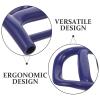 TEHAUX Ergonomic Blue Plastic Camping Wagon Handle, Sturdy Replacement Handle for Carts, Picnics, and Gardening view 3